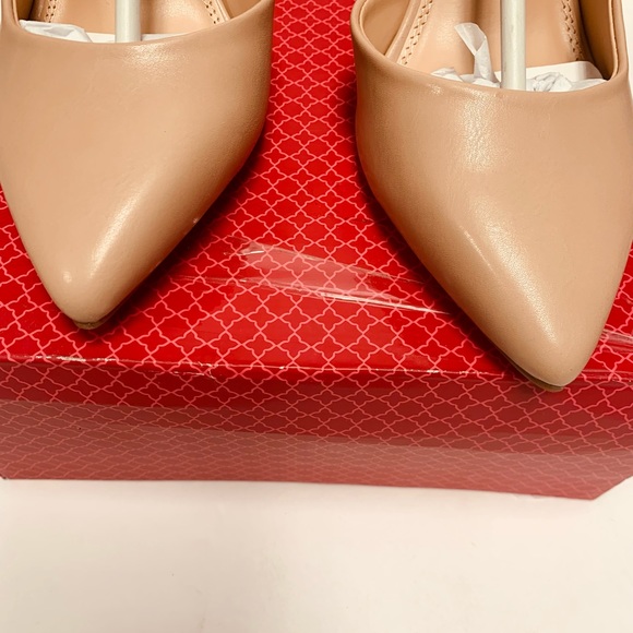 Womens Kelly & Katie Driella Natural Heels Size 10 - Picture 6 of 8
